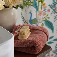 Regal Egyptian Cotton Washcloths, Set of 2 - Clay,Clay