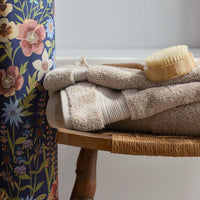 Regal Egyptian Cotton Washcloths, Set of 2 - Oatmeal,Oatmeal