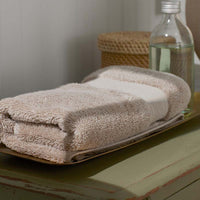 Regal Egyptian Cotton Washcloths, Set of 2 - Oatmeal,Oatmeal