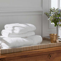 Regal Egyptian Cotton Washcloths, Set of 2 - White,White