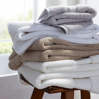 Sterling Supima® Cotton Washcloths, Set of 2 - White,White