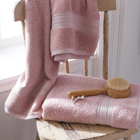 Turkish Cotton Washcloths, Set of 2 - Blush,Blush