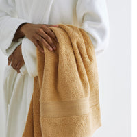 Turkish Cotton Washcloths, Set of 2 - Honey,Honey