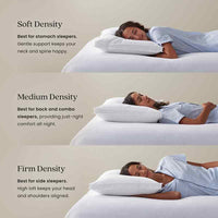 Premium Best Down Alternative Pillow - Gusseted, Firm, Standard,