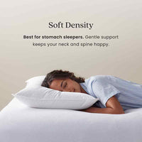 Premium Best Down Alternative Pillow - Non-Gusseted, Soft, Standard,