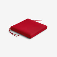 Replacement Knife Edge Chair Cushion - Jockey Red, 18 in. x 18 in.,Jockey Red