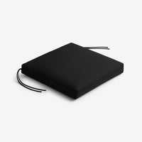 Replacement Knife Edge Chair Cushion - Black, 20 in. x 20 in.,Black