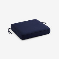 Replacement Boxed Edge Chair Cushion - Navy, 16 in. x 15 in.,Navy
