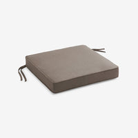 Replacement Boxed Edge Chair Cushion - Taupe, 16 in. x 15 in.,Taupe