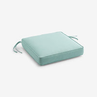 Replacement Boxed Edge Chair Cushion - Spectrum Mist, 16 in. x 15 in.,Spectrum Mist