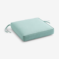 Replacement Boxed Edge Chair Cushion - Spectrum Mist, 18 in. x 18 in.,Spectrum Mist