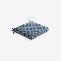 Replacement Knife Edge Chair Cushion - Voyage Indigo, 16 in. x 15 in.,Voyage Indigo