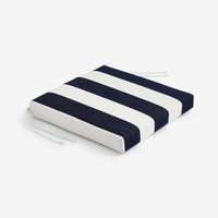 Replacement Knife Edge Chair Cushion - Cabana Midnight, 20 in. x 20 in.,Cabana Midnight