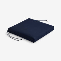 Replacement Knife Edge Chair Cushion - Navy, 20 in. x 20 in.,Navy