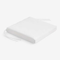 Replacement Knife Edge Chair Cushion - White, 21 in. x 19 in.,White