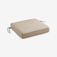 Replacement Boxed Edge Chair Cushion - Antique Beige, 16 in. x 15 in.,Antique Beige