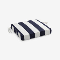 Replacement Boxed Edge Chair Cushion - Cabana Midnight, 16 in. x 15 in.,Cabana Midnight
