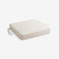 Replacement Boxed Edge Chair Cushion - Pumice, 16 in. x 15 in.,Pumice