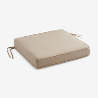 Replacement Boxed Edge Chair Cushion - Antique Beige, 18 in. x 18 in.,Antique Beige
