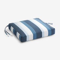 Replacement Boxed Edge Chair Cushion - Gateway Coast, 18 in. x 18 in.,Gateway Coast