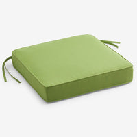 Replacement Boxed Edge Chair Cushion - Ginkgo, 21 in. x 19 in.,Ginkgo