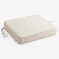 Replacement Boxed Edge Chair Cushion - Pumice, 21 in. x 19 in.,Pumice