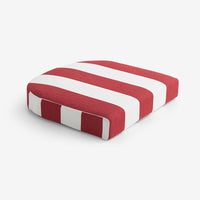 Contour Chair Cushion - Cabana Jockey Red, 18 in. x 18 in.,Cabana Jockey Red