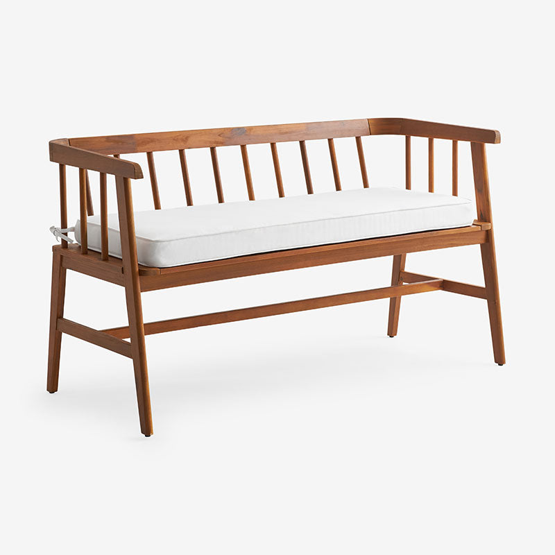 Bench Cushion - White,White