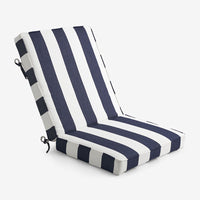 Chair & Seatback Cushion - Cabana Midnight,Cabana Midnight