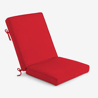 Chair & Seatback Cushion - Jockey Red,Jockey Red
