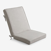 Chair & Seatback Cushion - Silver,Silver