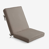 Chair & Seatback Cushion - Taupe,Taupe