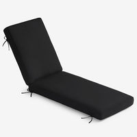Chaise Lounge Cushion - Black, 80 in. x 23 in.,Black