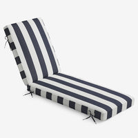 Chaise Lounge Cushion - Cabana Midnight, 80 in. x 23 in.,Cabana Midnight