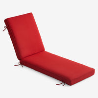 Chaise Lounge Cushion - Jockey Red, 80 in. x 23 in.,Jockey Red