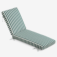 Chaise Lounge Cushion - Mason Stripe, 80 in. x 23 in.,Mason Stripe