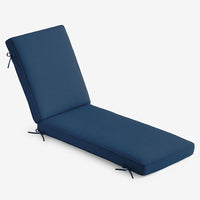 Chaise Lounge Cushion - Sapphire, 80 in. x 23 in.,Sapphire