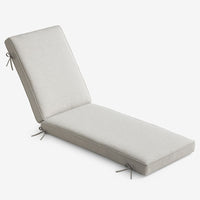 Chaise Lounge Cushion - Silver, 80 in. x 23 in.,Silver
