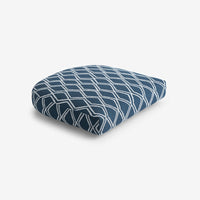 Contour Chair Cushion - Voyage Indigo, 16 in. x 15 in.,Voyage Indigo