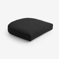 Contour Chair Cushion - Black, 18 in. x 18 in.,Black