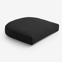Contour Chair Cushion - Black, 20 in. x 20 in.,Black
