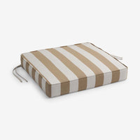 Replacement Boxed Edge Chair Cushion - Maxim Heatherbeige, 18 in. x 18 in.,Maxim Heatherbeige