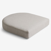 Contour Chair Cushion - Silver, 21 in . x 19 in.,Silver