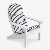 Adirondack Chair Cushion - Lido Stripe,Lido Stripe