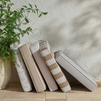 Replacement Boxed Edge Chair Cushion - Antique Beige, 21 in. x 19 in.,Antique Beige
