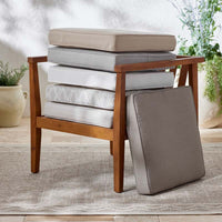 Replacement Boxed Edge Chair Cushion - Antique Beige, 21 in. x 19 in.,Antique Beige