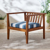 Replacement Boxed Edge Chair Cushion - Gateway Coast, 18 in. x 18 in.,Gateway Coast