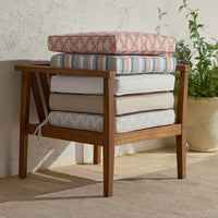Replacement Boxed Edge Chair Cushion - Voyage Tamale, 21 in. x 19 in.,Voyage Tamale