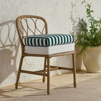 Contour Chair Cushion - Mason Stripe, 20 in. x 20 in.,Mason Stripe