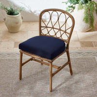 Contour Chair Cushion - Navy, 21 in . x 19 in.,Navy